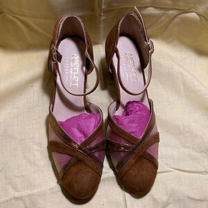 Elegant Bronze Heels - Ballroom